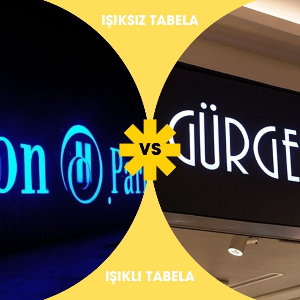 Tabela Fiyatları: Işıklı ve Işıksız Modellerin Karşılaştırılması